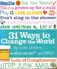Image of 31 Ways To Change The World: We Are What We Do