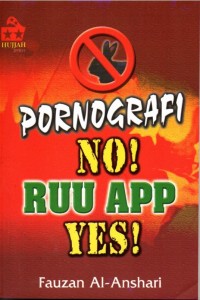 Image of Pornografi No! RUU APP Yes!