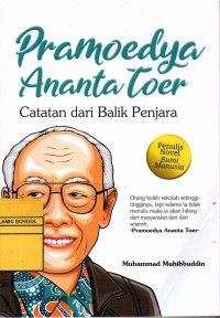Image of Pramoedya Ananta Toer: Catatan Dari Balik Penjara